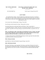 Quyết định 30 2013 QĐ-TTg - Chế độ đối với quân nhân, công nhân viên chức quốc phòng trực tiếp thực hiện nhiệm vụ rà phá bom, mìn, vật nổ