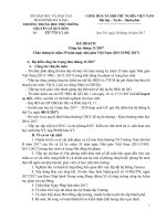 KẾ HOẠCH Công tác tháng 11/2017 Chào mừng kỉ niệm 35 năm ngày nhà giáo Việt Nam (20/11/1982-2017)