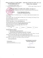 Công ty cổ phần đầu tư và phát triển doanh nghiệp Việt Nam | Tin tức Cổ Đông 10.2.6. CBTT up web