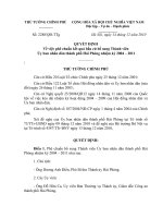 Quyết định số 2288 QĐ-TTG - Về việc phê chuẩn kết quả bầu cử bổ sung Thành viên Ủy ban nhân dân thành phố Hải Phòng nhiệm kỳ 2004 - 2011