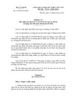 Thông tư số 87 2010 TT-BTC - Quy định việc quản lý và xử lý tài sản của các dự án sử dụng vốn Nhà nước khi dự án kết thúc