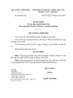 Quyết định số 849 QĐ-TTG - Về việc ông Nguyễn Danh Thái, Thứ trưởng Bộ Văn hóa, Thể thao và Du lịch nghỉ hưu