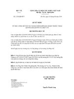 Quyết định số 2138 QĐ-BYT - Công bố thủ tục hành chính thuộc thẩm quyền của Bộ Y tế