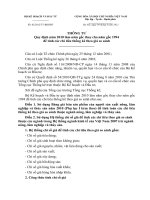 Thông tư số 02 2012 TT-BKHĐT quy định năm 2010 làm năm gốc thay cho năm gốc 1994 để tính các chỉ tiêu thống kê theo giá so sánh