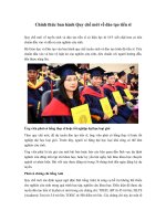 quy che moi ve tuyen sinh va dao tao tien si