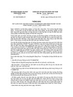 Thông báo 3028 TB-BNN-VP - Kết luận cuộc họp Ban Chỉ đạo thí điểm bảo hiểm nông nghiệp của Bộ Nông nghiệp và Phát triển nông thôn 3028 TB BNN VP