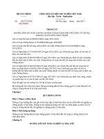 THÔNG TƯ HƯỚNG DẪN KẾ TOÁN CHỨNG QUYỀN CÓ BẢO ĐẢM ĐỐI VỚI CÔNG TY CHỨNG KHOÁN LÀ TỔ CHỨC PHÁT HÀNH