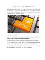 thu tuc hoan thue thu nhap ca nhan