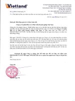 Công ty cổ phần đầu tư và phát triển doanh nghiệp Việt Nam | Báo cáo tài chính IMG 20160119 0005