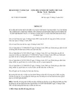 Thông tư 57 2012 TT-BGDĐT - Quy chế đào tạo đại học và cao đẳng hệ chính quy theo hệ thống tín chỉ kèm theo Quyết định 43 2007 QĐ-BGDĐT