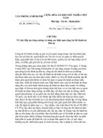 Chỉ thị số 21 2008 CT-TTG - Về việc tiếp tục tăng cường và nâng cao hiệu quả công tác thi hành án dân sự