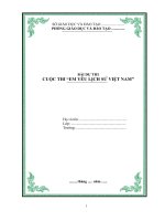 mau bai du thi em yeu lich su viet nam