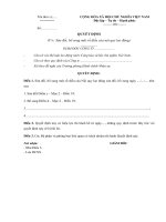 quyet dinh sua doi bo sung mot so dieu cua noi quy lao dong