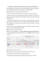 cach lap bao cao tinh hinh su dung hoa don theo thang quy