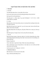 ke hoach cham soc benh nhan viem ruot thua