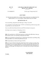 Quyết định 1988 QĐ-BYT - Bổ sung bệnh cúm (H7N9) thuộc danh mục bệnh truyền nhiễm nhóm A của Luật Phòng, chống bệnh truyền nhiễm