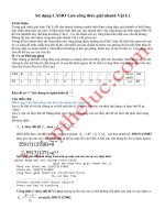 Sử dụng CASIO Lưu công thức giải nhanh Vật Lí