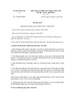 Huong dan 1326 HD UBDT Danh gia phan loai cong vien chuc