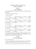 dieu le cong ty hop danh