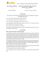 quyet dinh 18 2017 qd ttg quy dinh ve lien thong giua trinh do trung cap trinh do cao dang voi trinh do dai hoc