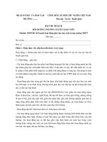 bai thu hoach boi duong thuong xuyen module thpt28