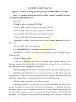 bai thu hoach ve cuoc thi tim hieu tu tuong dao duc phong cach ho chi minh