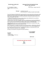 Công văn 1521 BGDĐT-CTHSSV - Báo cáo thống kê số lượng học sinh sinh viên tốt nghiệp