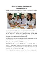 de xuat giai phap thuc hien chuong trinh giao duc pho thong moi