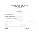 mau quyet dinh buoc thoi viec