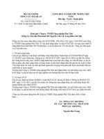 Công văn 2120 TCHQ-TXNK - Tính và nộp thuế nhập khẩu và thuế giá trị gia tăng