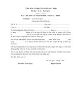 ban cam ket xac nhan khong tham gia bao hiem xa hoi