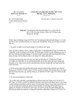 Công văn 1287 TCHQ-GSQL - Thủ tục xuất khẩu, áp mã, thuế suất đối với mặt hàng nguyên liệu dưới dạng bột hoặc vảy vàng