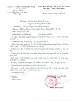 1. Công bố thông tin bổ nhiệm Tổng giám đốc Công ty