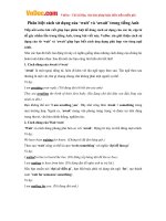 phan biet cach su dung cua wait va await trong tieng anh