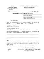 phieu bao yeu cau bo sung ho so