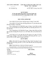 Quyết định số 1383 QĐ-TTG - Về việc phê chuẩn kết quả bầu cử bổ sung Thành viên Ủy ban nhân dân tỉnh Hà Giang nhiệm kỳ 2004 - 2011