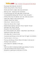 tu vung tieng anh ve chu de tro choi dan gian