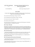 Quyết định 14 2013 QĐ-TTg - Thực hiện chế độ luân phiên có thời hạn đối với người hành nghề tại cơ sở khám, chữa bệnh