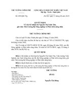 Quyết định số 839 QĐ-TTG - Về việc bổ nhiệm bà Nguyễn Thị Xuân Thu giữ chức Thứ trưởng Bộ Nông nghiệp và Phát triển nông thôn