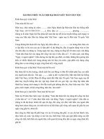 bai phat bieu ngay hoi dai doan ket toan dan toc