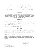 Nghị quyết 16 2013 NQ-CP - Tăng cường sự lãnh đạo của Đảng, tạo bước phát triển mạnh mẽ về thể dục, thể thao đến năm 2020