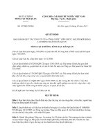 Quyết định 557 2013 QĐ-TCHQ - Quy tắc ứng xử của công, viên chức, người hợp đồng lao động ngành Hải quan