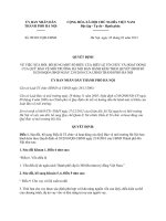 Quyết định 09 2013 QĐ-UBND - Sửa đổi Điều lệ Tổ chức và hoạt động của Quỹ Bảo vệ môi trường Hà Nội