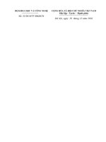 Thông tư số 22 2010 TT-BKHCN - Quy định về việc cấp và kiểm tra Giấy chứng nhận lưu hành tự do đối với sản phẩm, hàng hóa xuất khẩu và nhập khẩu