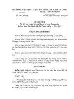 Quyết định số 798 QĐ-TTG - Về việc phê chuẩn kết quả bầu cử bổ sung Thành viên Ủy ban nhân dân Thành phố Hải Phòng nhiệm kỳ 2004 - 2011