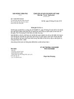 Công văn 1165 VPCP-KGVX - Về chế độ phụ cấp trách nhiệm công việc đối với người làm việc trong các cơ quan quản lý Nhà nước về tôn giáo