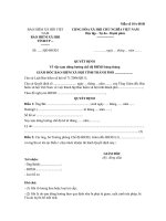 Mau so 10A HSB quyet dinh tam dung huong che do BHXH hang thang