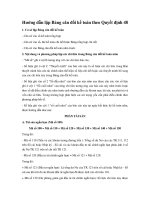 huong dan lap bang can doi ke toan theo quyet dinh 48