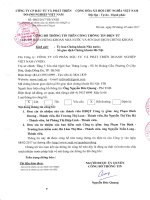 đơn từ nhiệm tvhđqt va bks