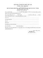 don xin kiem tra dieu kien san xuat kinh doanh giong thuy san